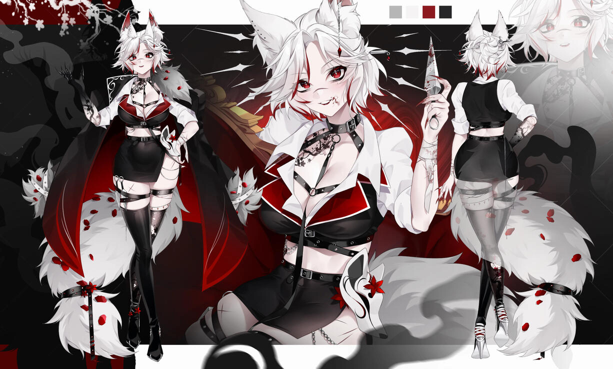MsSara 2.0 Ref Sheet: DrawingGranny